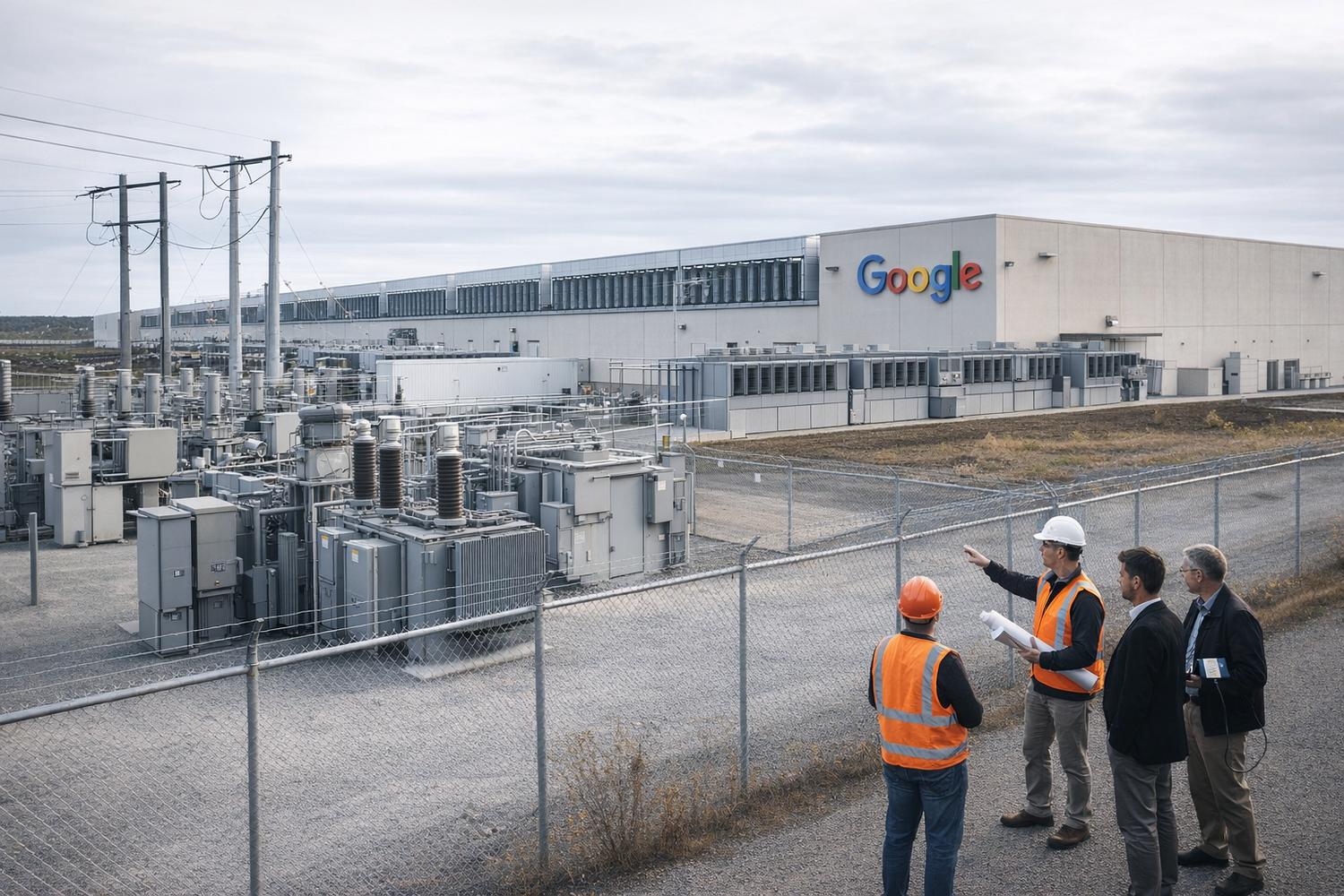 google data centers powering ai